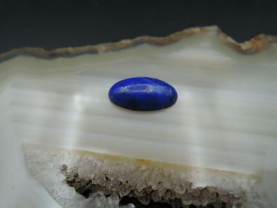 Echter Lapis Lazuli oval Cabochon Schmuck Edelstein Fasserstein 123