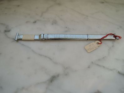 Uhrenarmband Edelstahl Ersatzband silberfarben 12mm b134