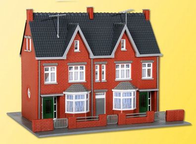 H0 Haus Bussardstraße, Modellwelten Bausatz 1:87, Kibri 38323