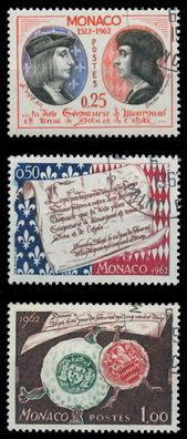 MONACO 1962 Nr 689-691 gestempelt X3B5BDE