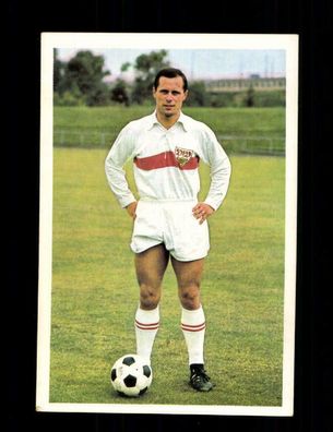 Günter Seibold VFB Stuttgart Bergmann Sammelbild 1966-67 Nr. 233 + A 219099