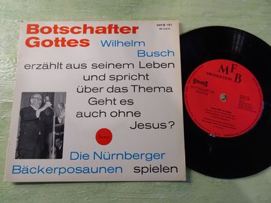 Single MFB151 Botschafter Gottes Wilhelm Busch erzählt aus seinem Leben & Jesus