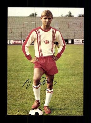 Helmut Littek Rot Weiss Essen 1969-70 Bergmann Sammelbild Original Sign + A 219222