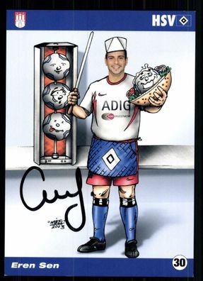 Eren Sen Autogrammkarte Hamburger SV 2003-04 2. Karte Original Signiert + A 96326
