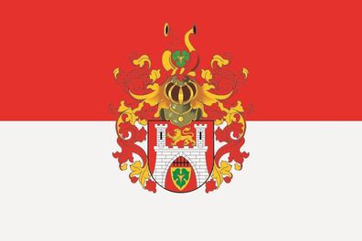 Aufkleber Fahne Flagge Hannover großes Wappen in verschiedene Größen