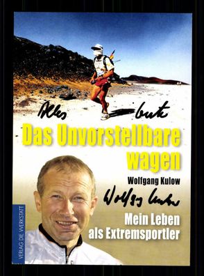 Wolfgang Kulow Autogrammkarte Original Signiert Extrem Sport + A 219628
