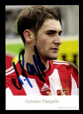 Antonio Pangallo Autogrammkarte FC Bayern München II 2010-11 Original Signiert