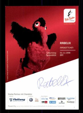 Rabelix Rote Raben Vilsbiburg 2014-15 Original Signiert + A 219980