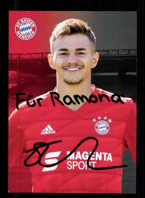 Thomas Rausch Autogrammkarte Bayern München Amateure 2019-20 Original Signiert + 3