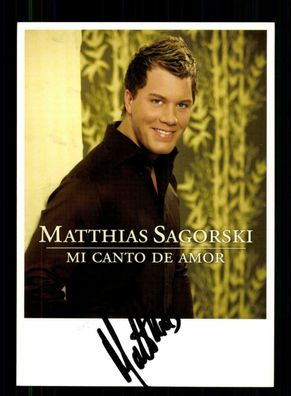Matthias Sagorski Autogrammkarte Original Signiert + M 787