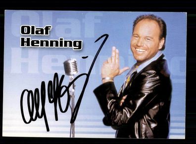 Olaf Henning Autogrammkarte Original Signiert + M 957