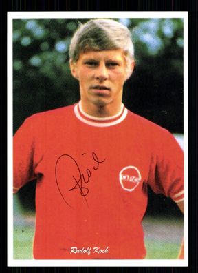 Rudolf Koch Autogrammkarte Kickers Offenbach Spieler 70er Jahre Original Sign