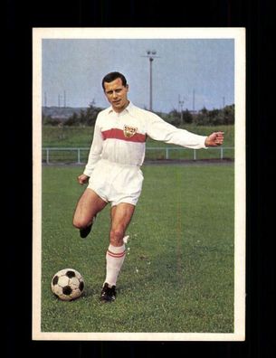 Günter Seibold VFB Stuttgart Bergmann Sammelbild 1965-66 Nr. 165 + A 219100