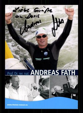 Andreas Fath Autogrammkarte Original Signiert Extrem Sport + A 219631