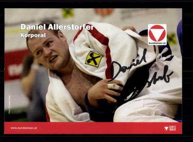 Daniel Allerstorfer Autogrammkarte Original Signiert Judo + A 219685