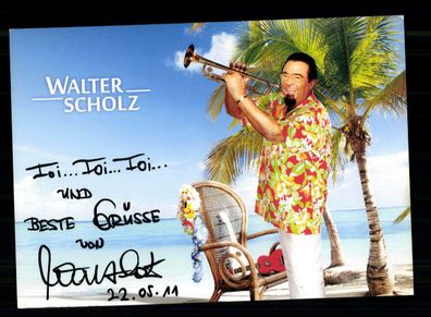Walter Scholz Autogrammkarte Original Signiert + M 465