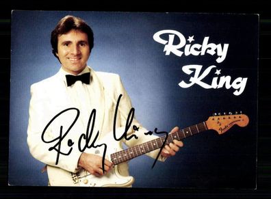 Ricky King Autogrammkarte Original Signiert + M 475