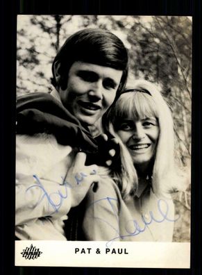 Pat und Paul Autogrammkarte Original Signiert + M 568
