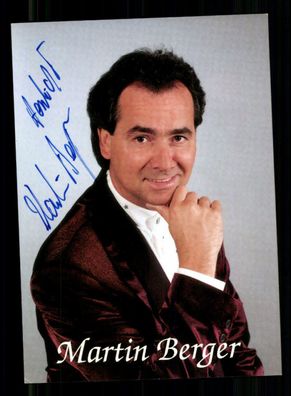 Martin Berger Autogrammkarte Original Signiert + M 1264
