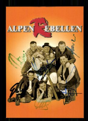 Alpen Rebellen Autogrammkarte Original Signiert + M 1282