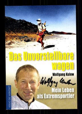 Wolfgang Kulow Autogrammkarte Original Signiert Extrem Sport + A 219627