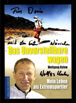 Wolfgang Kulow Autogrammkarte Original Signiert Extrem Sport + A 219629