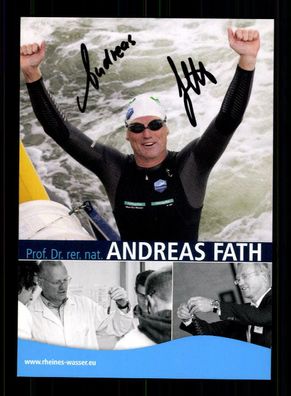 Andreas Fath Autogrammkarte Original Signiert Extrem Sport + A 219632
