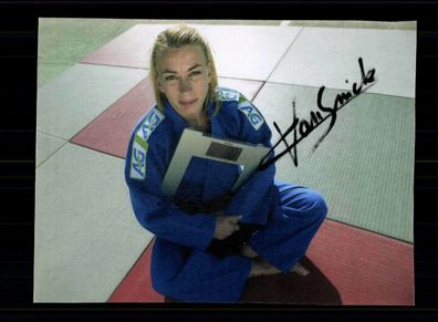 Charline Van Snick Foto Original Signiert Judo + A 219681