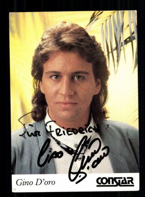 Gino Dóro Autogrammkarte Original Signiert + M 356