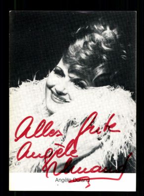 Angele Durand Autogrammkarte Original Signiert + M 645