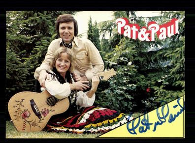 Pat und Paul Autogrammkarte Original Signiert + M 978
