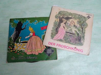 7" Tonbuch Telefunken U45862-M Der Froschkönig Brüder Grimm Ingeborg Walther