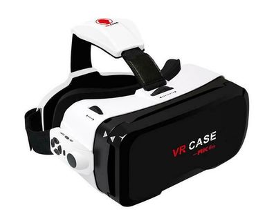VR Brille Universal 3D virtual reality Case Box RK-6 Smartphone Kopf Games Spiel