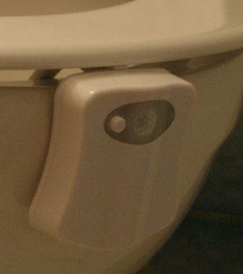 Toilettenlicht LED Nachtlicht WC Sitz Toilettendeckel Licht Beleuchtung Bad Nacht