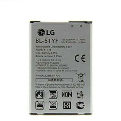 Original LG BL-51YF Akku G4 Dual H815 H810 H811 Batterie 3000mAh Battery Accu
