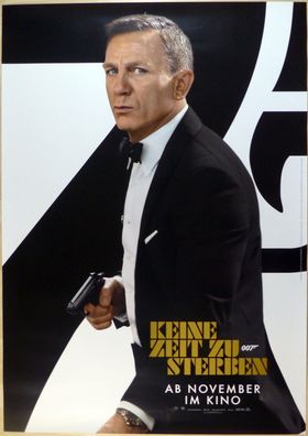 James Bond 007: Keine Zeit zu sterben - Orig Kinoplakat A0 -Hauptmotiv Nov-Filmposter