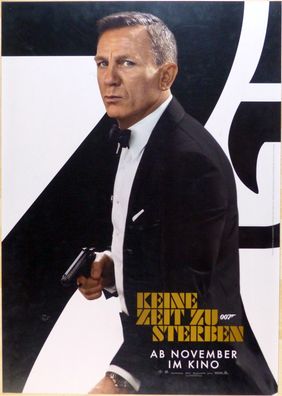 James Bond 007: Keine Zeit zu sterben - Orig Kinoplakat A1 -Hauptmotiv Nov-Filmposter