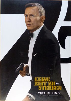 James Bond 007: Keine Zeit zu sterben - Orig Kinoplakat A1-Hauptmotiv2021-Filmposter