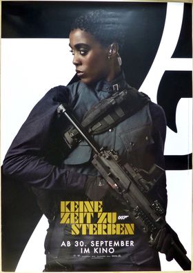 James Bond 007: Keine Zeit zu sterben - Orig Kinoplakat A1 -Lashana Lynch- Filmposter