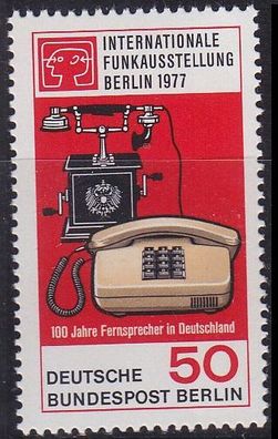 Germany BERLIN [1977] MiNr 0549 ( * */ mnh )
