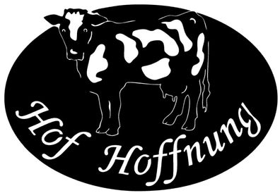 Logo für Bauernhof Gnadenhof/ Tierschutz aus 3mm Stahl 60cm-90cm