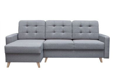 Moderne Eckgarnitur VICKY - 4 Sawana Farbauswahl Eckcouch Couch Design Ecksofa