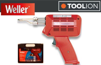 Weller®8100UCPK Lötpistole 100W/230V rot, Löstellenbeleuchtung Koffer + Zubehör