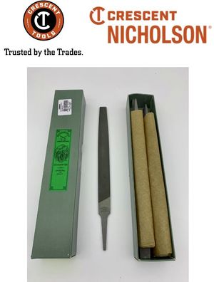 Nicholson 03599N Flachfeile Feilen Profi 20cm UVP 89, - 12er Pack Sonderposten