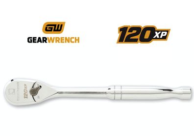 GearWrench 81211P 3/8" Ratsche Knarre 120XP™ Full Polish Feinverzahnt 3°