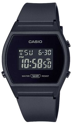 Casio Damenuhr Armbanduhr schwarz LW-204-1BEF