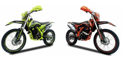 250ccm Dirtbike Vollsross Enduro Pitbike Crossbike Cross 16PS 21/19 Zoll 2021