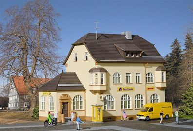 H0 Postamt in Munderkingen Modellwelten Bausatz 1:87, Kibri 38734
