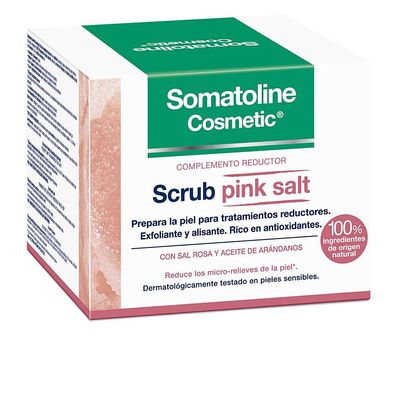 SCRUB exfoliante complemento reductor pink salt 350 gr