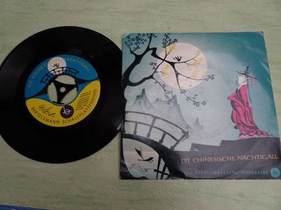 7" Single Bertelsmann 56011 Die chinesische Nachtigall H Chr Andersen Eva Thöl Vinyl